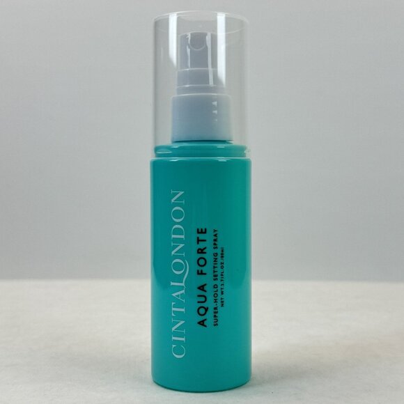 CintaLondon Aqua Forte Super-Hold Setting Spray 80ml Vegan Makeup Finishing Mist - Picture 2 of 6